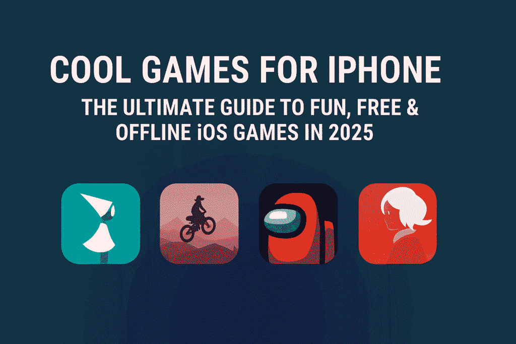 Cool games for iPhone