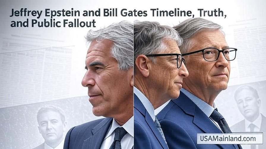 Jeffrey Epstein and Bill Gates