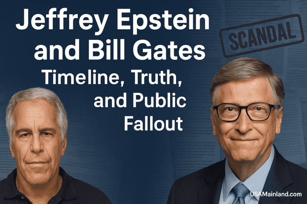 Jeffrey Epstein and Bill Gates