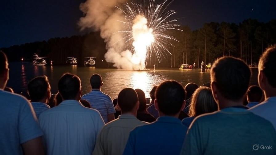 Lake Martin Fireworks Explosion