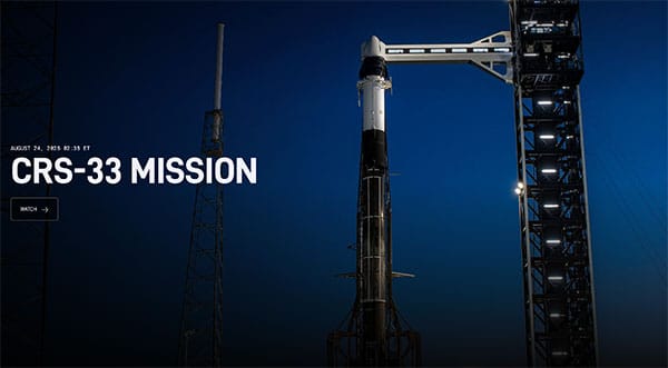 SpaceX Launch the CRS 33 Resupply Flight for NASA